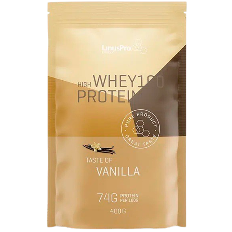 LinusPro Whey100 Vanilje (400 g)