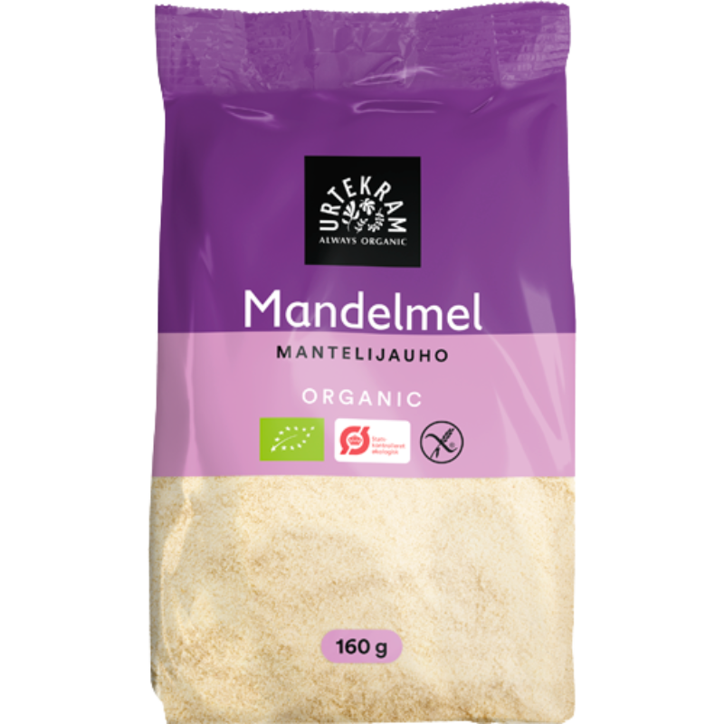 Urtekram Mandelmel Ø (160 gr)