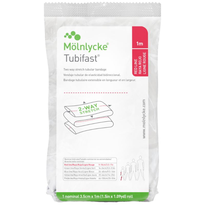 Tubifast Tubebandage 3,5 cm x 1 m (1 stk)