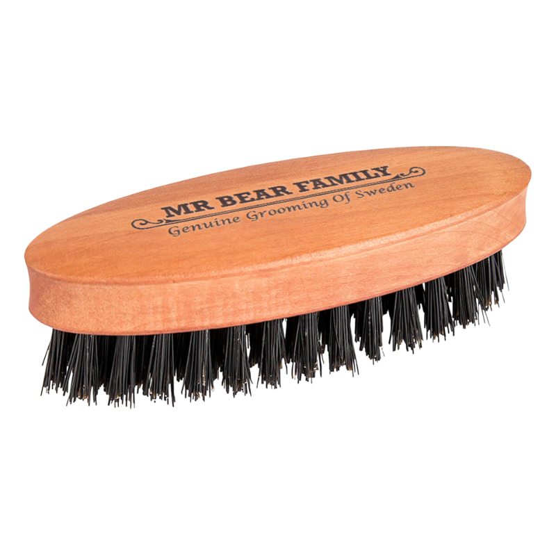 Mr Bear Family Beard Brush Travel Size