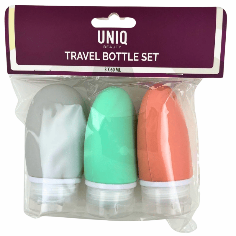 UNIQ Genavendelige Rejseflaskesæt 60 ml (3 stk)