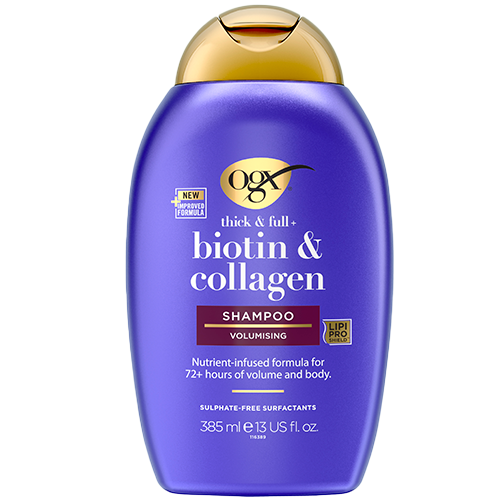 OGX Biotin Collagen Shampoo 385 ml.
