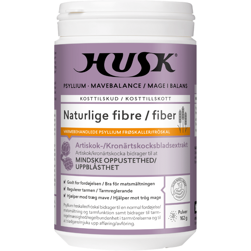 HUSK Psyllium Mavebalance M. Artiskok (162 g)