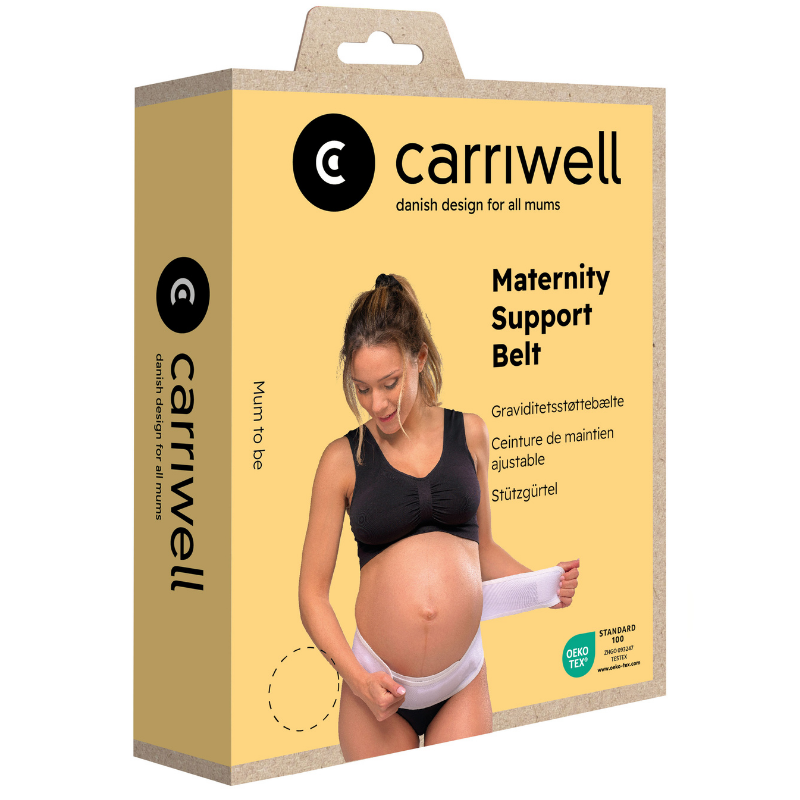 Carriwell Graviditets Støttebælte Sort - S/M (1 stk)