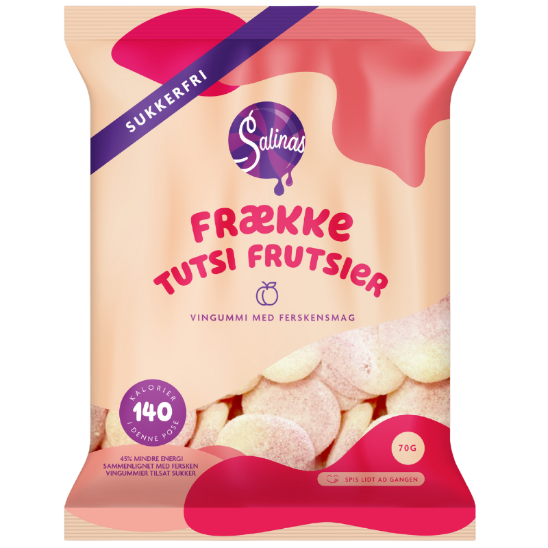 Salinas Slik Frække Tutsi Frutsier (70 g)