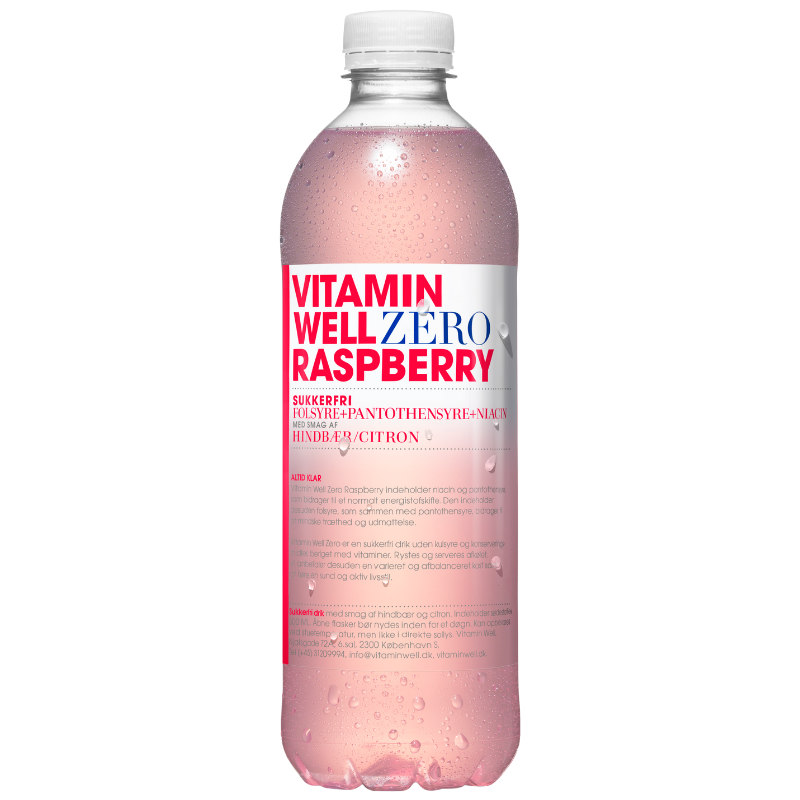 Vitamin Well Zero Raspberry (500 ml)