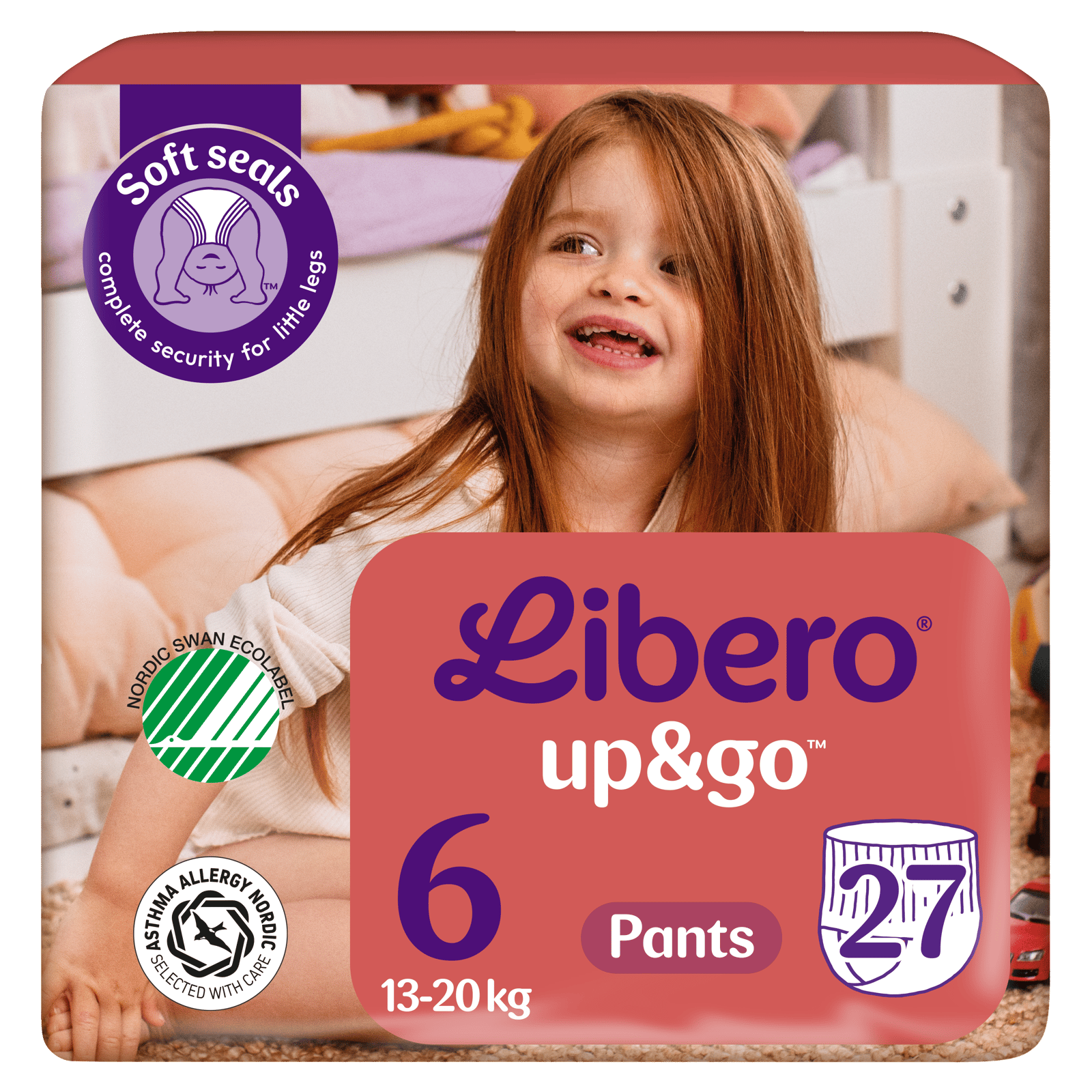 Libero Bukseble Str. 6, 13-20 kg (27 stk)