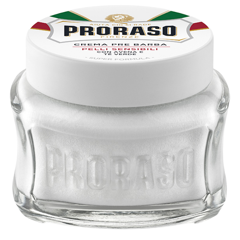 Proraso Pre-Shave Cream - Green Tea & Oatmeal (100 ml)