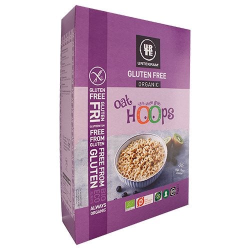 Urtekram Oat Hoops glutenfri Ø (300 g)