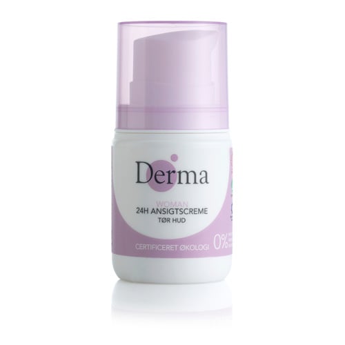Derma Eco Woman 24h Ansigtscreme til Tør Hud (50 ml)
