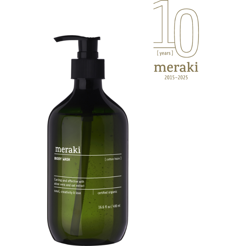 Meraki Body Wash Cotton Haze (490 ml)