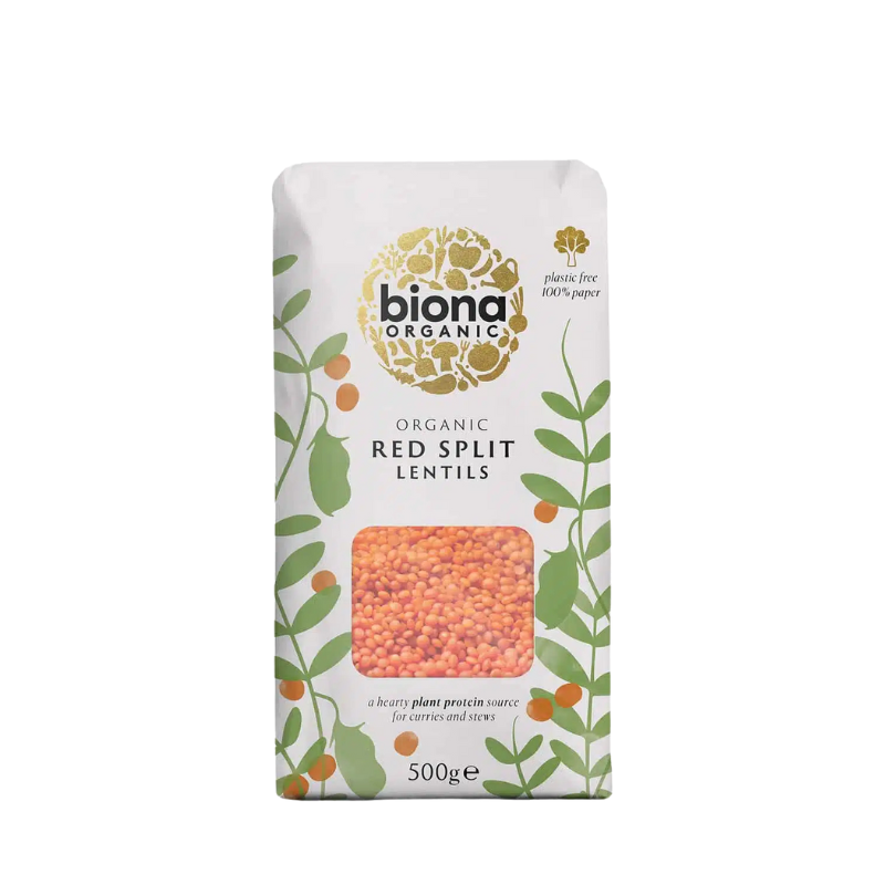 Biona Røde Linser Ø (500 g)