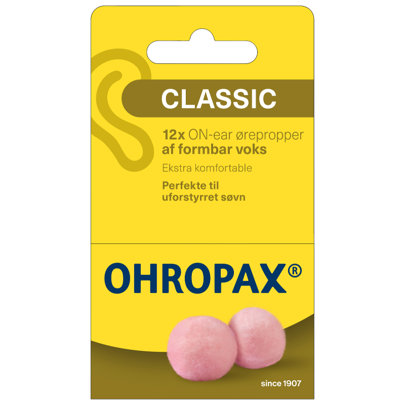Ohropax Earplugs Classic (12 stk) fra Ohropax