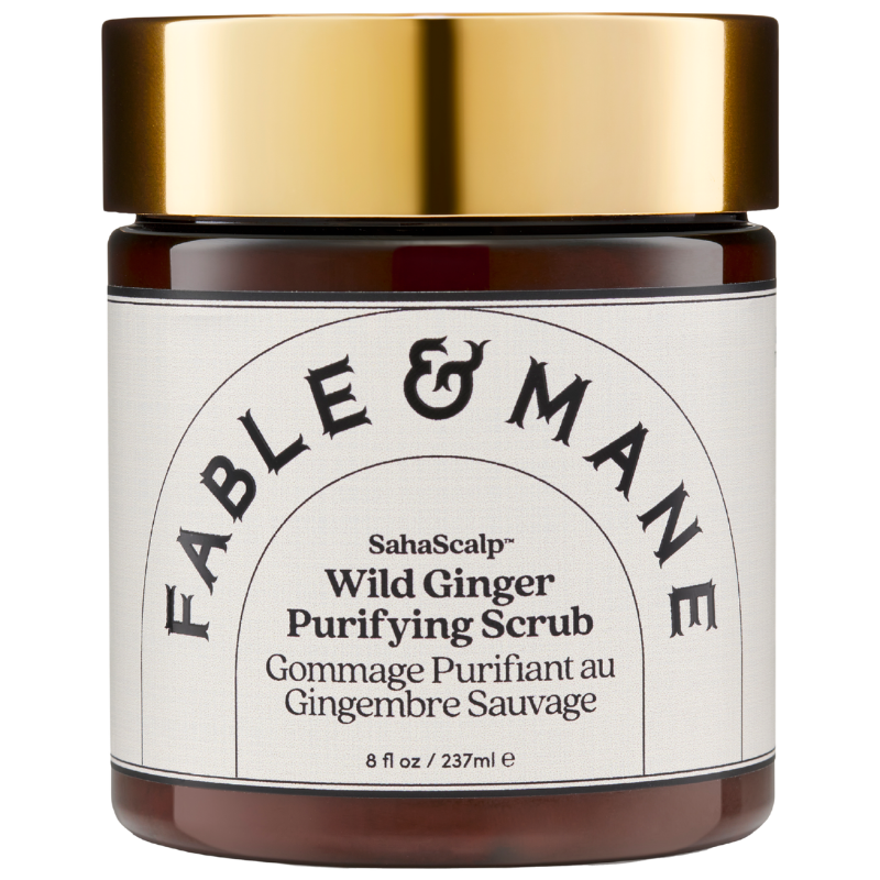 Fable & Mane SahaScalp Wild Ginger Purifying Scrub (237 ml)