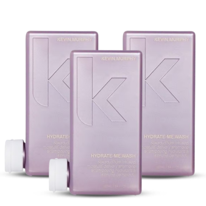 3 x Kevin Murphy Hydrate-Me Wash (250 ml) 3 x Kevin Murphy Hydrate-Me Wash (250 ml)