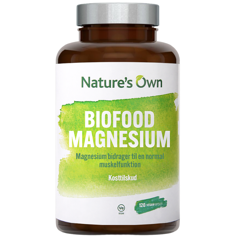 Natures Own Biofood Magnesium (120 tabl)