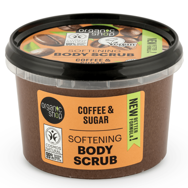 Organic Shop Softening Body Scrub Coffee (250 ml)