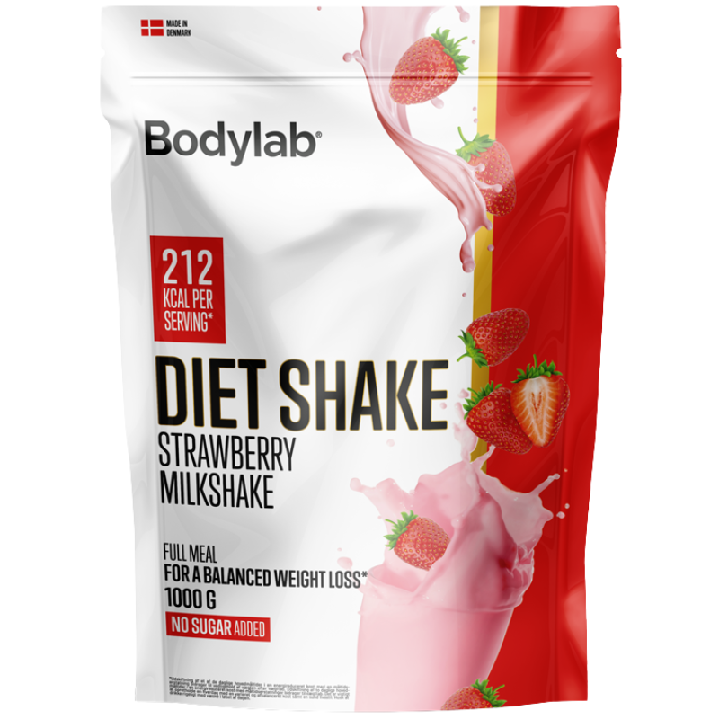 Bodylab Diet Shake Strawberry Milkshake (1000 g)