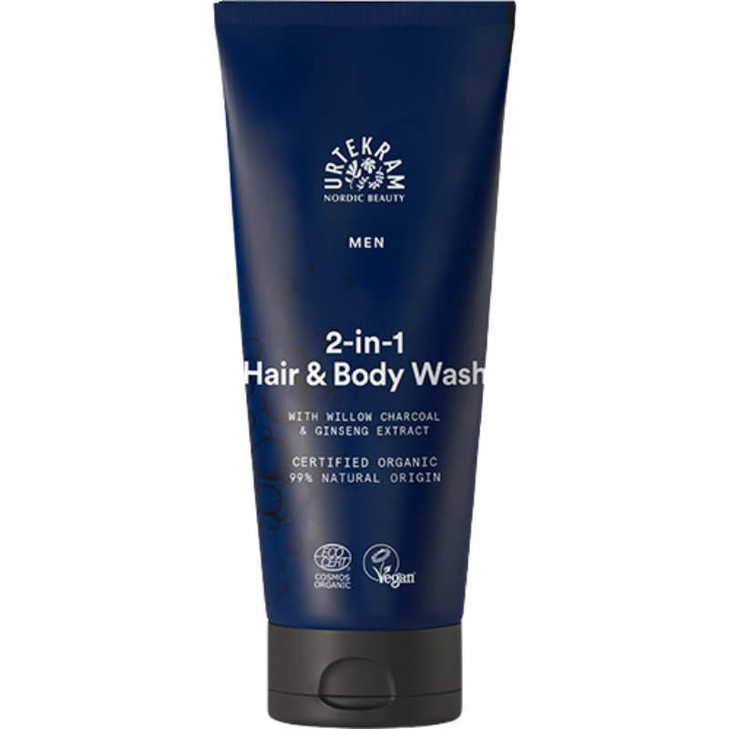 Urtekram Men 2-1 Hair & Body Wash Ø (200 ml)