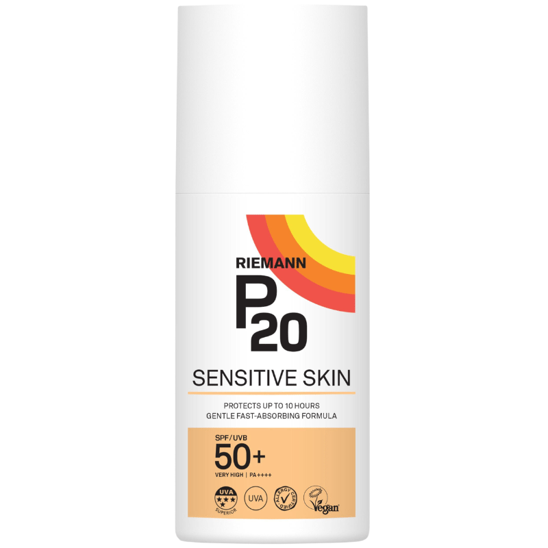 P20 Riemann Solcreme Sensitive Skin SPF 50+ (200 ml) fra P20 Riemann