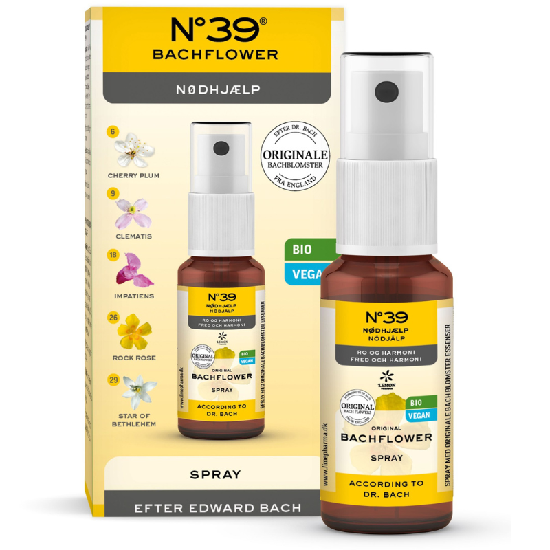 Dr. Bach No. 39 Nødhjælp Spray Ø (20 ml)