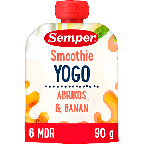 Semper Smoothie Yogo Abrikos 6M (90 g)