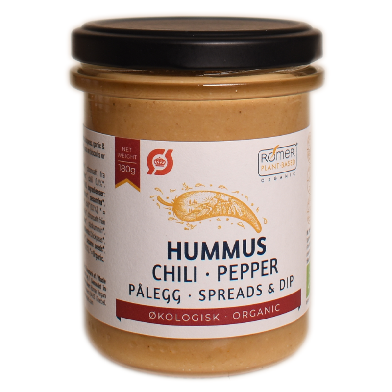 Rømer Vegan Hummus Chili Ø (180 g)