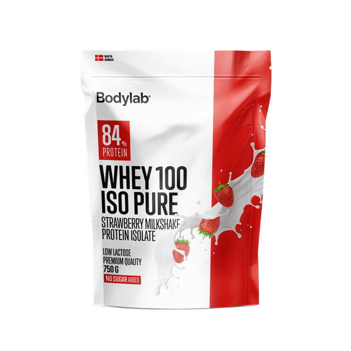 Bodylab Whey 100 ISO PURE Strawberry (750 g)