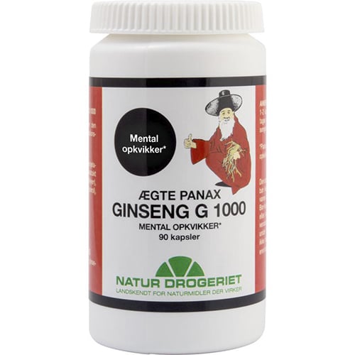 Natur Drogeriet Ægte Panax Ginseng G 1000 (90 kap)