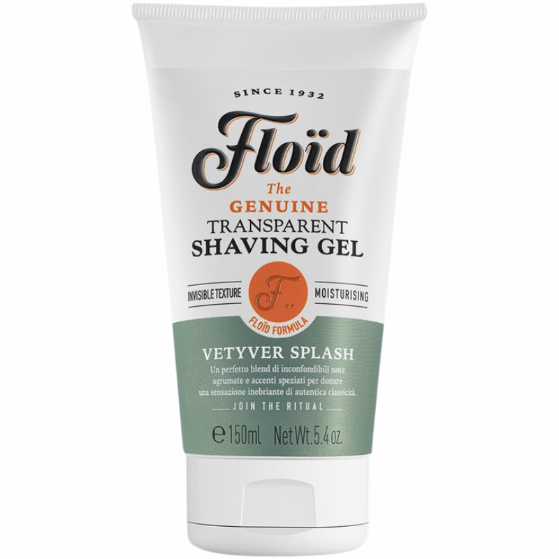 Floïd Transparent Shaving Gel Vetyver Splash (150 ml)
