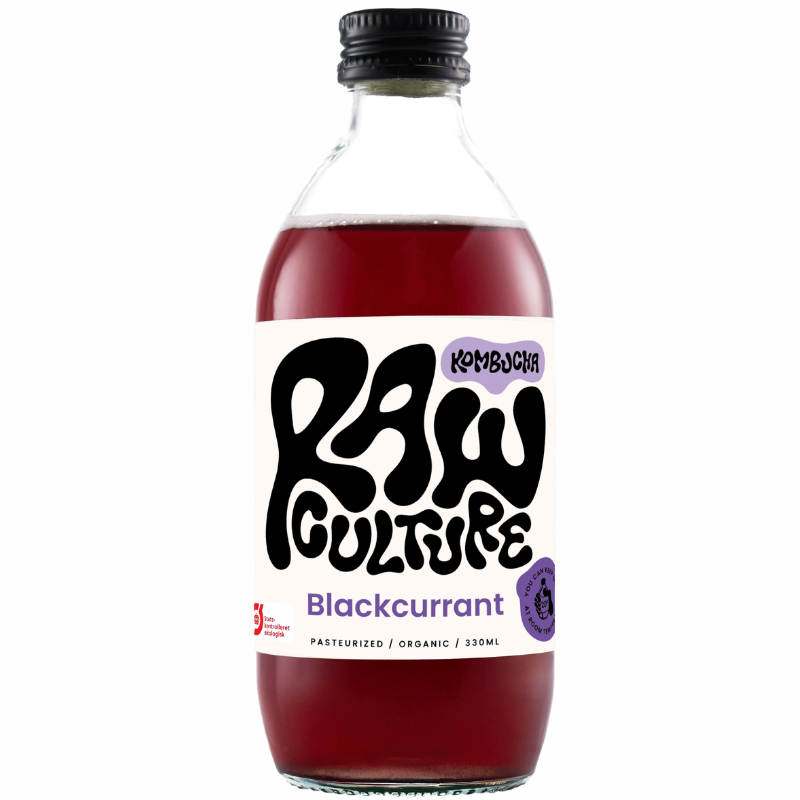 Raw Culture Blackcurrant Kombucha Ø (330 ml)
