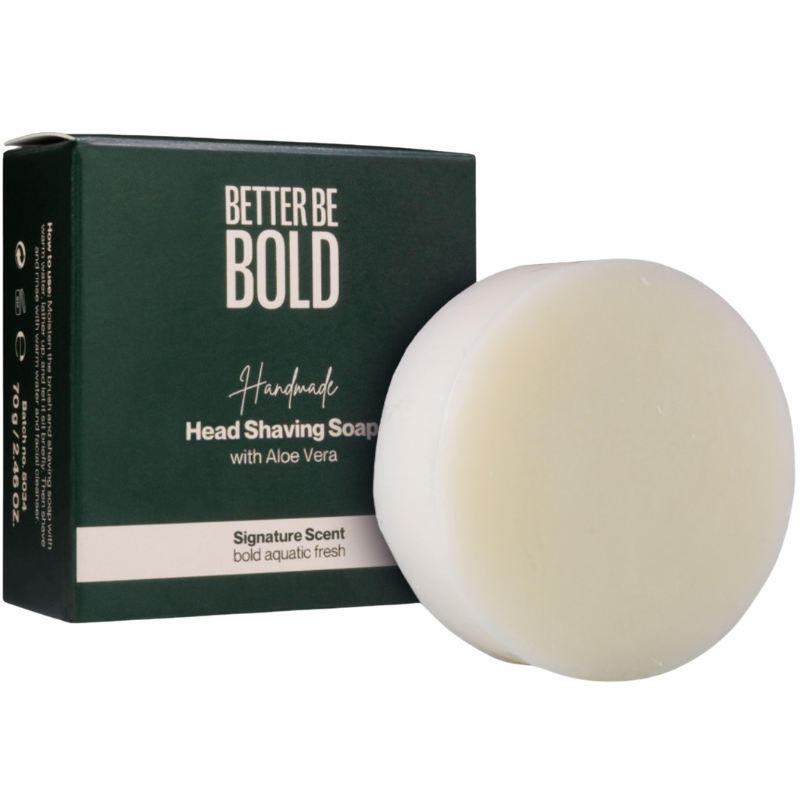 Better Be Bold Handmade Headshaving Soap Aloe Vera (70 g)