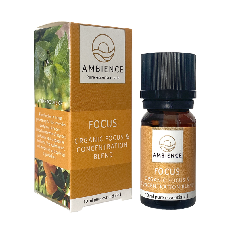 Ambience Focus & Concentration Æterisk Olie Blend Ø (10 ml)