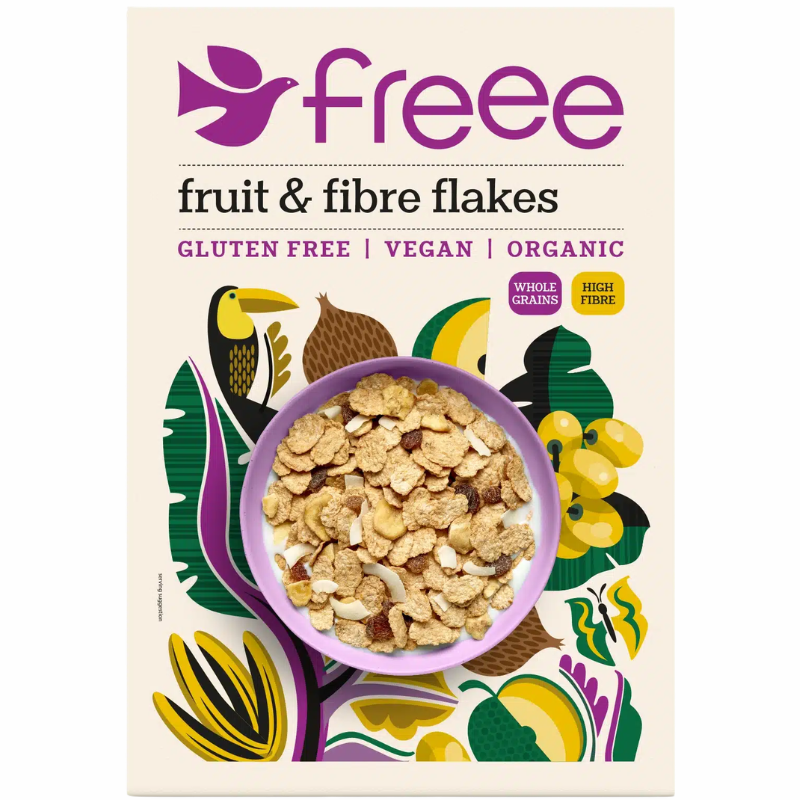 Doves Free Fruit & Fibre Flakes Ø (375 g)