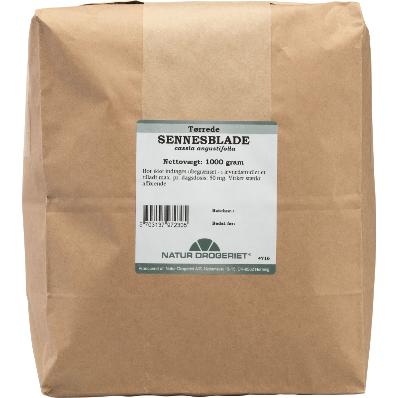 Natur Drogeriet Sennesblade Skårne (1000 gr)