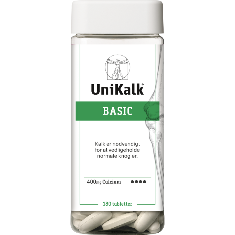 UniKalk Basic 400 mg Calcium (180 tabl)