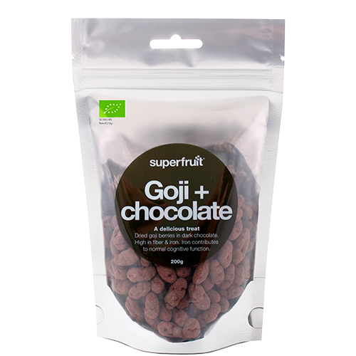 Superfruit Gojibær med Chokolade Ø (200 g)