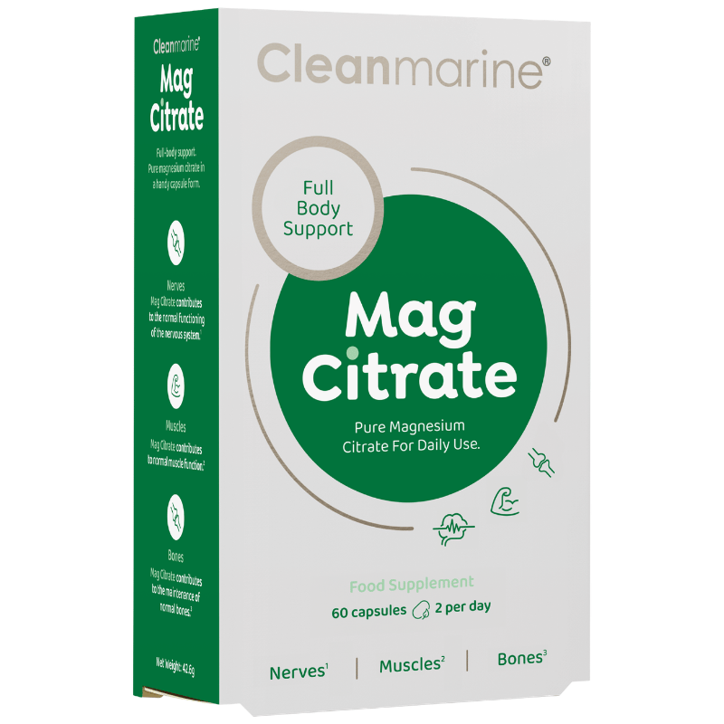 Cleanmarine Magnesium Citrate (60 kaps)