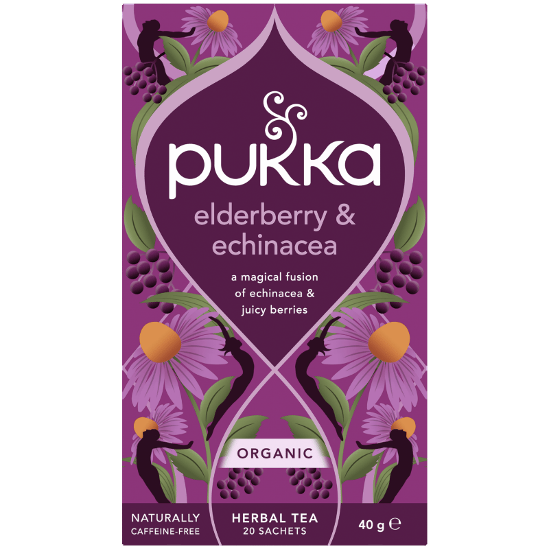 Pukka Elderberry & Echinacea Te Ø (20 breve)