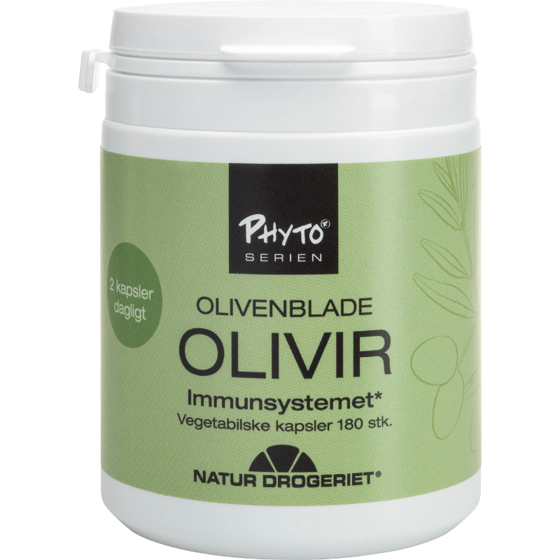 Natur Drogeriet Olivir Olivenblade (180 Kap)