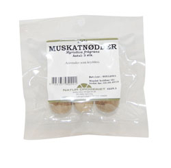 Natur Drogeriet Muskatnød Hele (1000 g)