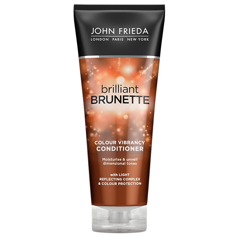 John Frieda Brilliant Brunette Color Protect Moisturising Conditioner 250