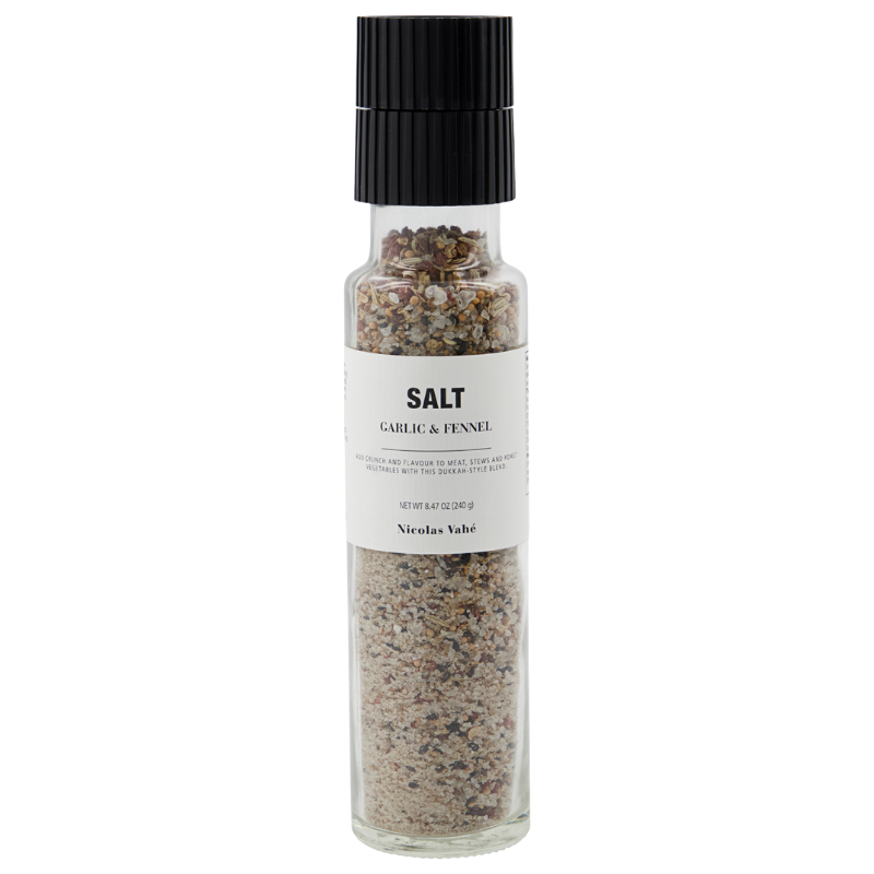 Nicolas Vahé Salt - Garlic & Fennel (240 g)