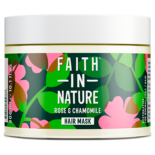 Faith In Nature Rose & Chamomile Hårmaske (300 ml)