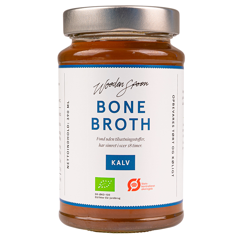 Woodenspoon Bone Broth Kalv Ø (390 ml) Woodenspoon Bone Broth Kalv Ø (390 ml)