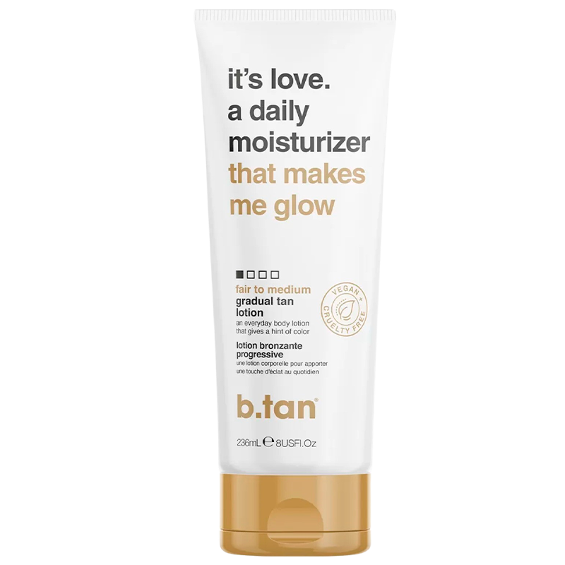 b.tan It's Love A Daily Moisturiser That Makes Me Glow (236 ml)