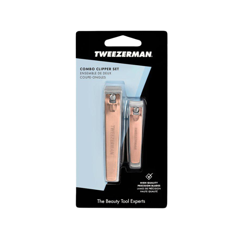 Tweezerman Retail Combo Clipper Set Rose Gold (2 stk)
