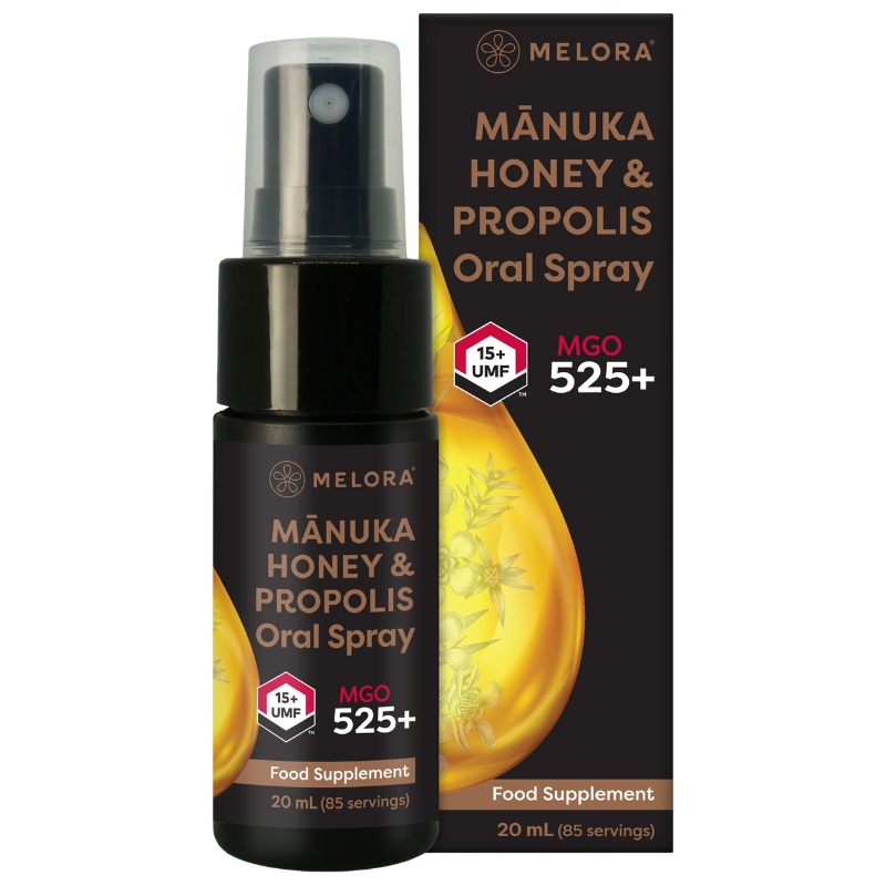 Melora Manuka Honey & Propolis Oral Spray (20 ml)