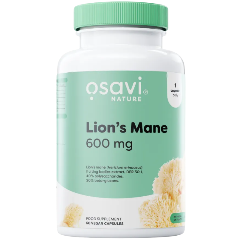 Osavi Lion's Mane 600 mg (60 kaps)
