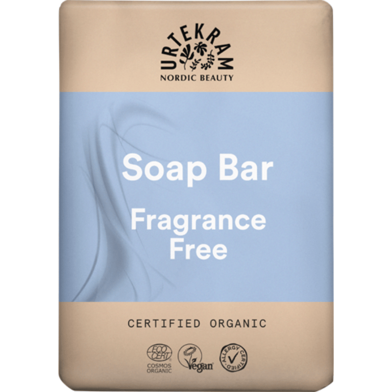 Urtekram Beauty Håndsæbebar Parfumefri (100 g)